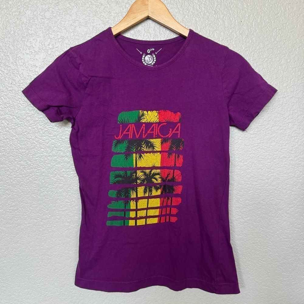 Jamaica Island Graphic T-Shirt Top S